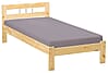 Bett Einzelbett JANA Kiefer Massivholz 90 x 200 cm natur lackiert