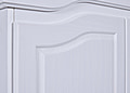 Kleiderschrank Bastian Kiefer Massivholz weiß lackiert im Landhausstil