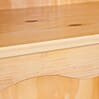 Buffet Vitrine TOSCANA Kiefer Massivholz Küchenbuffet natur lackiert