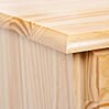 Buffet Vitrine TOSCANA Kiefer Massivholz Küchenbuffet natur lackiert