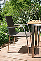 Garten Tisch Fortune 90x90 cm Edelstahl Komplettset