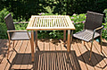 Garten Tisch Fortune 90x90 cm Edelstahl Komplettset