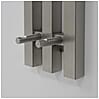 Wandgarderobe Senza 1 in Edelstahl von Spinder