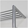 Design Wandgarderobe Smooth Stahlrohr vernickelt, von Spinder