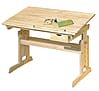 Kinderschreibtisch-Set Julia, Kiefer massiv, mit Rollcontainer Kinderschreibtisch-Set Julia, Kiefer massiv, mit Rollcontainer