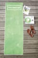 Badetuch Frottier Auflage 190 x 70 mit Schriftzug WELTMEISTER