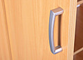 Büroschrank VETRA Aktenschrank 2 Türen 5 Fachböden in Buche Optik