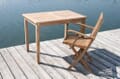 Gartentisch Paris in premium Teak 100 x 70 cm