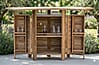 Bar Gartenbar Hausbar Poolbar in premium Teak zusammenklappbar