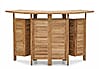 Bar Gartenbar Hausbar Poolbar in premium Teak zusammenklappbar