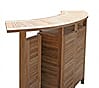 Bar Gartenbar Hausbar Poolbar in premium Teak zusammenklappbar