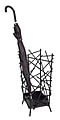Schirmständer Mikado aus Metall Anthrazit lackiert