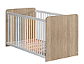 Babybett Kinderbett Winnie 70 x 140 cm 3 Schlupfsprossen Sonoma Eiche