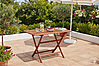 Gartentisch ORLANDO klappbar | 120x70 cm | FSC® Eukalyptus Holz