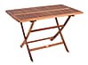 Gartentisch ORLANDO klappbar | 120x70 cm | FSC® Eukalyptus Holz