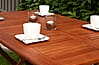 Gartentisch ORLANDO klappbar | 120x70 cm | FSC® Eukalyptus Holz