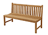 Stabile Bank Gartenbank Picadelly 150 cm in Premium Teak ohne Armlehne