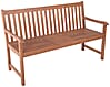 Gartenbank PADANG mit hochklappbarem Tisch aus 100% Eukalyptus