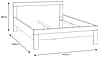 Jugendzimmer SNOW Weiß | Komplett-Set 7-tlg. mit Bett 140x200 | Forte