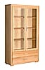 Vitrine Genf 2-türig - Kernbuche Massivholz geölt