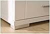 Sideboard SNOW Anrichte Weiß 2 Türen, 4 Schubladen