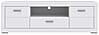 TV-Board SNOW Lowboard 196 cm, 2 Türen 1 Schub., Weiß matt