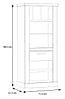 Regal DURO Bücherregal 1 Schublade - Optik: Pinie weiß antik