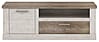 Lowboard DURO TV-Board mit Gerätefach, Optik: Pinie weiß antik, Forte