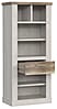 Wohnzimmerschrank DURO  5-tlg Optik: Pinie weiß von Forte