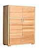 Highboard Vertiko Genf 2-türig Kernbuche Massivholz geölt