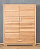 Highboard Vertiko Genf 2-türig Kernbuche Massivholz geölt