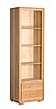 Regal Genf 193 cm 2 Schubläden - Kernbuche massiv geölt