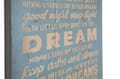 Wall Art Deko Holzschild - "A dream" im Vintage Look