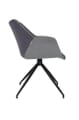 Lounge Sessel Doulton Grey von Zuiver Seitenansicht