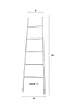 Multitalent LADDER RACK Wandleiter Handtuchhalter von Zuiver 