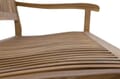 Stabile 4-sitzer Gartenbank Kingsbury in Premium Teak 180 cm