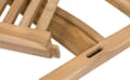 Stabile 4-sitzer Gartenbank Kingsbury in Premium Teak 180 cm