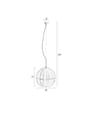 Pendelleuchte RETRO 70 Kupfer R 50 Design von ZUIVER