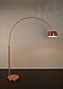 Lampe Stehlampe Bogenlampe Kupfer Metal Bow Copper von Zuiver