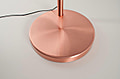 Lampe Stehlampe Bogenlampe Kupfer Metal Bow Copper von Zuiver