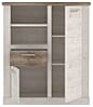 Highboard DURO, 2 trg. und 1 Schublade, in Pinie weiß antik von Forte