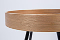 Beistelltisch Oak Tray XL aus furnierter Eiche von Zuiver Details