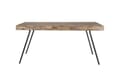 Design Esstisch SURI 160 x 78 cm Platte recycled Teak