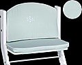 Sitzkissen Sitzpolster Sitzverkleinerer für tiSsi® Hochstuhl in Grau mit Sternen