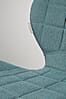 Zuiver Esszimmerstuhl OMG in Blau Detail Bezug