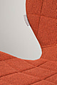 Zuiver Esszimmerstuhl OMG in Orange Detail Stoff