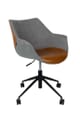 DOULTON OFFICE Vintage BROWN Bürostuhl von ZUIVER