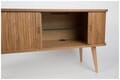 Sideboard BARBIER von ZUIVER mit Rollo Schiebetüren