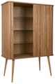 Schrank Kommode BARBIER von ZUIVER mit Rollo Schiebetüren