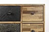 Kommode SAN aus Teakholz | Design Sideboard mit filigranem Stahlgestell